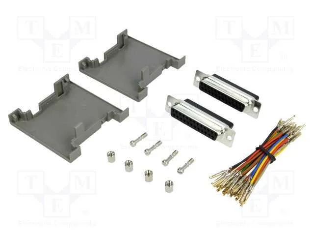 Passo: adaptador, D-Sub 25pin feminino,em ambos o.