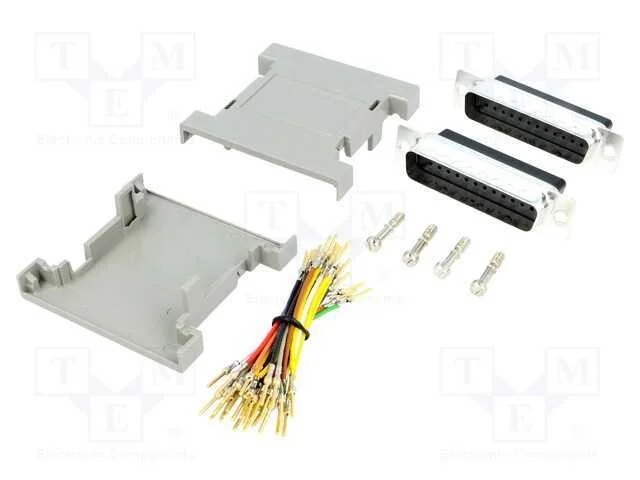 Passo: adaptador, D-Sub 25pin masculino,em ambos .