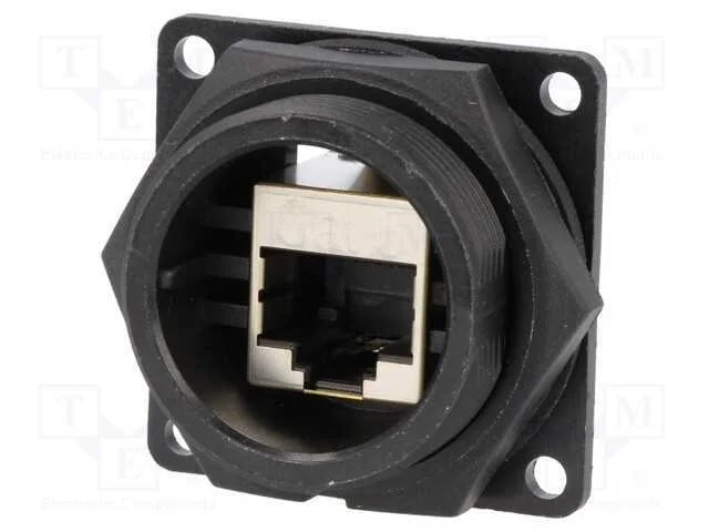 Conector, Rj45, Dc, Pin: 8, Cat: 6, Blindadas, Sistema: 8p8c, Simples
