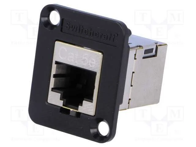Conector, Eh, Cat: 5e, Blindadas, Rj45 Tomada,Em Ambos Os Lados