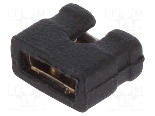 Jumper, Pinos, F&ecirc;mea, Abertas, 2mm, 1x2, Preta