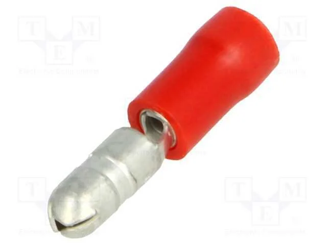 Conetor: Redondo, F&ecirc;mea, : 4mm, 0,25&divide;1,5mm2, Cerrar, com Cabo