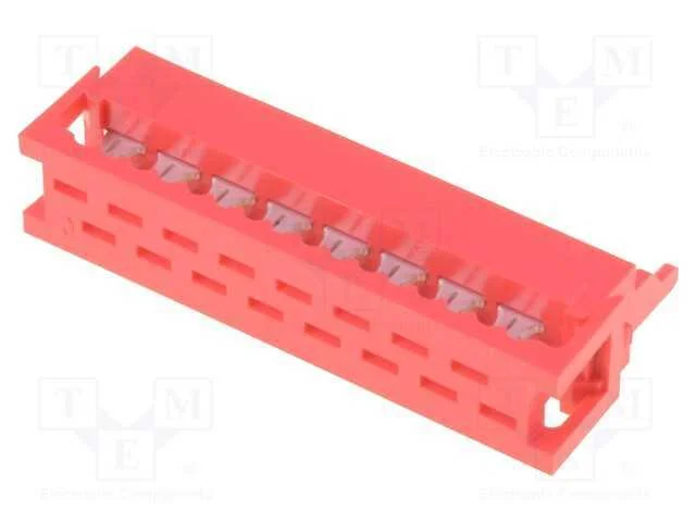 Fio-placa, ficha, macho, PIN: 16, IDC, para fita,.