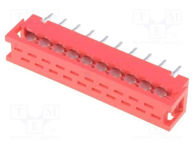 Fio-Placa, Passo, Pin: 20, Idc,Tht, para Pcb,Para Fita, 1,5a, 30mo