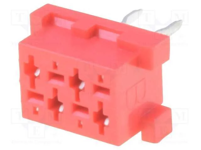 Fio-Placa, Tomada, F&ecirc;mea, Pin: 4, Tht, para Pcb, 1,5a, 30mo, Simples