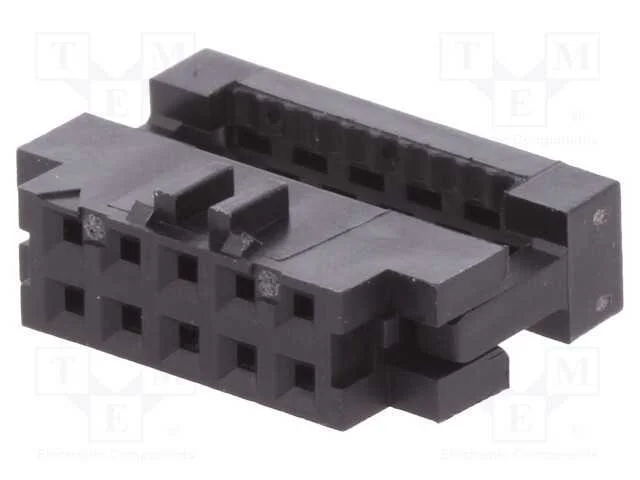 Ficha, Idc, F&ecirc;mea, Pin: 10, Sem Press&atilde;o de Cabo, Idc, para Fita, 1mm