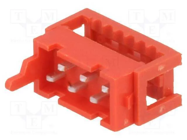 Fio-placa, ficha, macho, PIN: 6, IDC, para fita, .