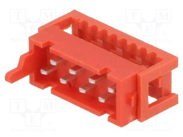 Fio-placa, ficha, macho, PIN: 8, IDC, para fita, .