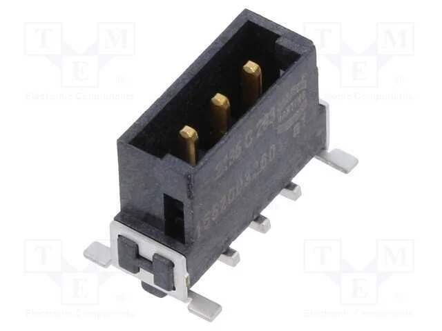 Conector: placa-placa, macho, PIN: 3, 2,54mm, har.