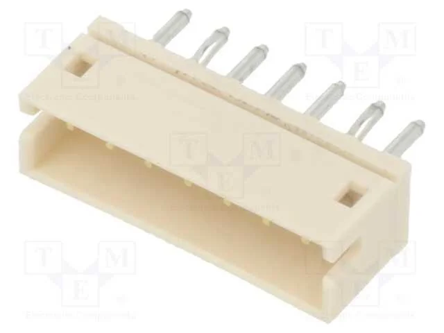 Tomada, Fio-Placa, Macho, Zh, 1,5mm, Pin: 7, Tht,.