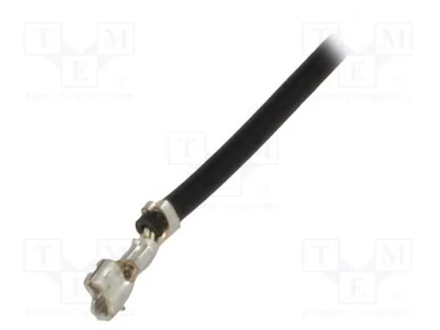 Contacto, F&ecirc;mea, Bronze de F&oacute;sforo, Estanhado, 26awg, Zh, com Cabo