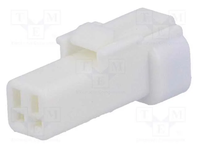 Ficha, Fio-Fio/Placa, F&ecirc;mea, Jwpf, 2mm, Pin: 2, Sem Contactos, 100v