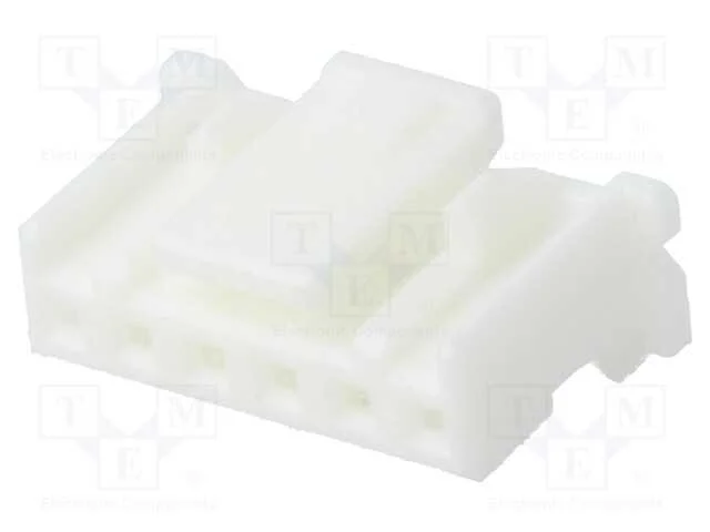 Conector: fio-placa; ficha; f&ecirc;mea; PIN: 6; PA; 3A; simples; cerrar