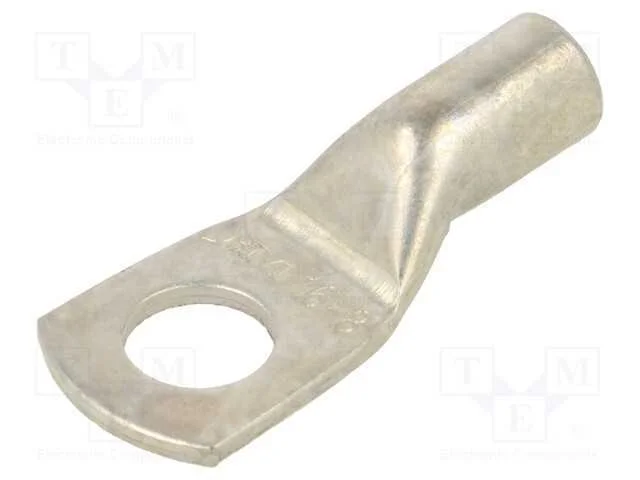 Terminal: Anel Tubular, M8, 16mm2, Cerrar, com Cabo, Estanhado