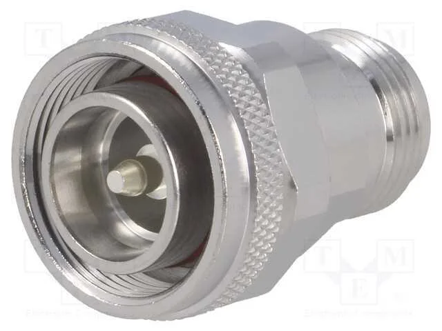 Adaptador, Pino 4.3-10,N tomada, Isolamento: PTFE.