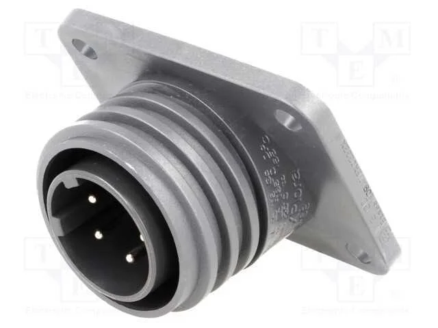 Conector: Redondos, Tomada, Macho, Pin: 5, Rosca Externa,Torcidos