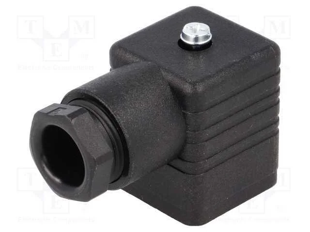 Conector: de V&aacute;lvulas, Ficha, Formato A, 18mm, F&ecirc;mea, Pin: 4, 1,5mm2