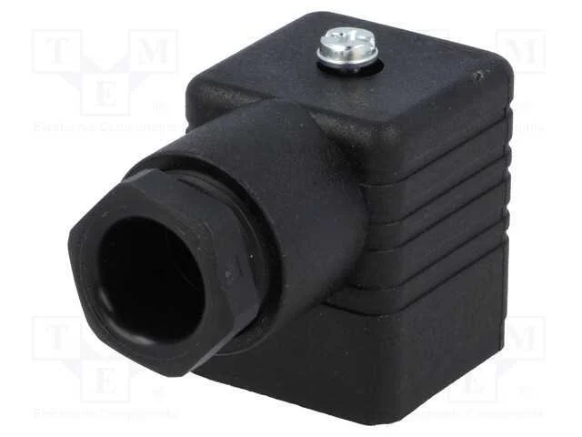 Conector: de V&aacute;lvulas, Ficha, Formato A, 18mm, F&ecirc;mea, Pin: 4, 1,5mm2
