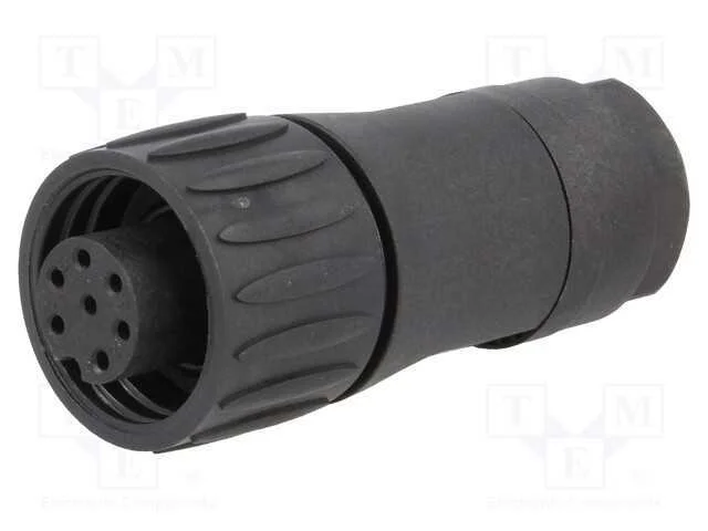 Conector: Redondos, Ficha, com Cabo, Pin: 7, F&ecirc;mea, Sem Contactos