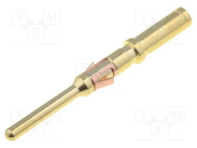 Contacto, macho, 16, gold flash, 18AWG&divide;16AWG, a g.