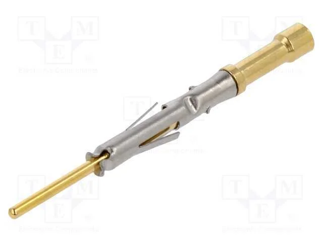 Contacto, macho, 20, gold flash, 22AWG&divide;20AWG, a g.
