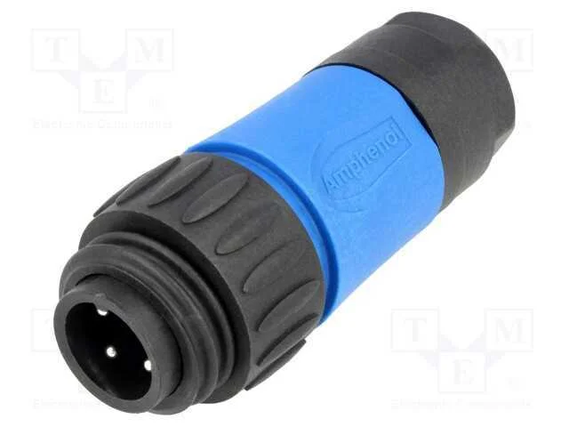 Conector: Redondos, Ficha, com Cabo, Pin: 4, Macho, Ecomate (C016)