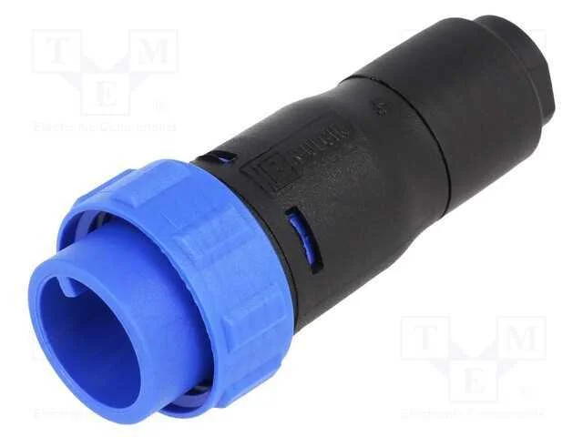 Conector: Redondos, Ficha, Macho, Pin: 2, Sem Contactos, com Cabo