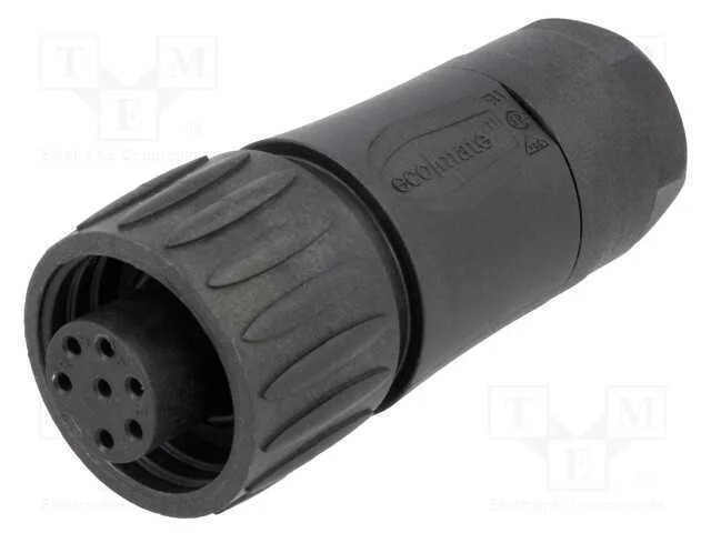 Conector: redondos, ficha, com cabo, PIN: 7, f&ecirc;me.