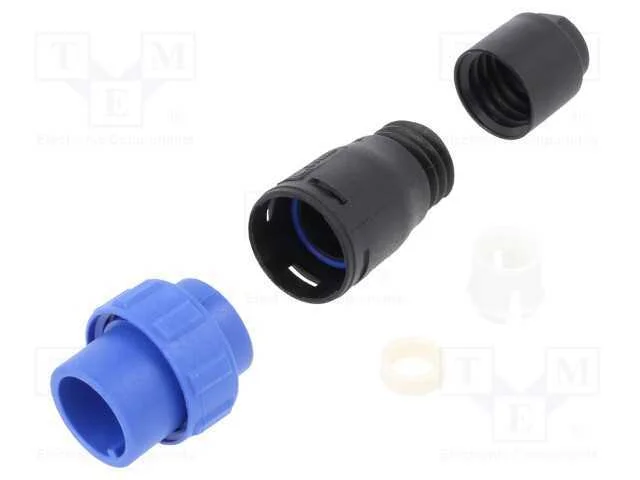 Conector: redondos, ficha, macho, PIN: 4, sem con.