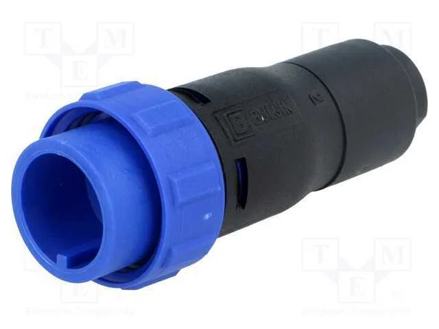 Conector: redondos, ficha, macho, PIN: 6, sem con.