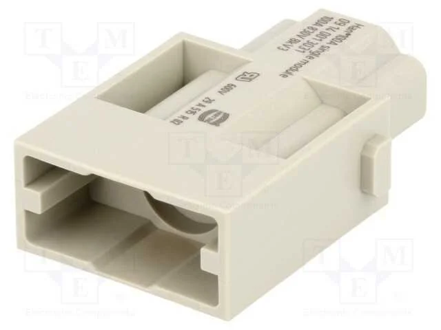 Conector: HDC, m&oacute;dulo, macho, Han-Modular, PIN: 1.