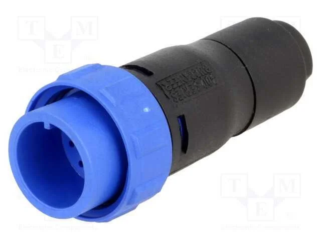 Conector: Redondos, Ficha, Macho, Pin: 12, Sem Contactos, com Cabo