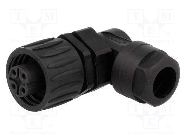Conector: redondos, ficha, com cabo, PIN: 4, f&ecirc;me.