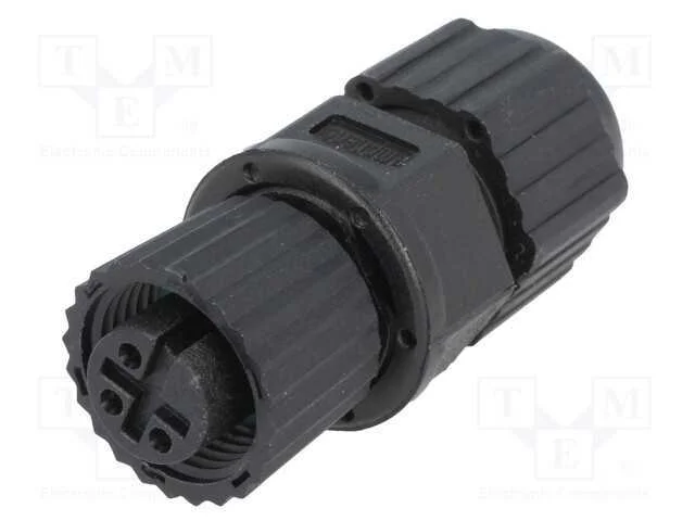 Ficha, M12, Pin: 3, F&ecirc;mea, C&oacute;digo A-Devicenet / Canopen, com Cabo