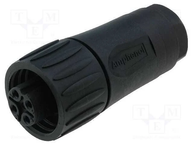 Conector: Redondos, Ficha, com Cabo, Pin: 4, F&ecirc;mea, Ecomate (C016)