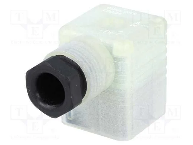 Conector: de V&aacute;lvulas, Ficha, Formato A, 18mm, F&ecirc;mea, Pin: 3, 1,5mm2
