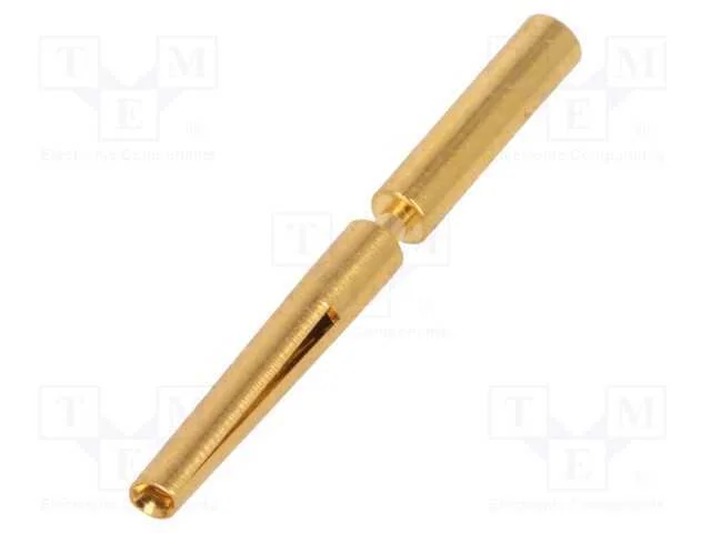 Contacto, f&ecirc;mea, dourado, 0,08&divide;0,22mm2, cerrar, c.