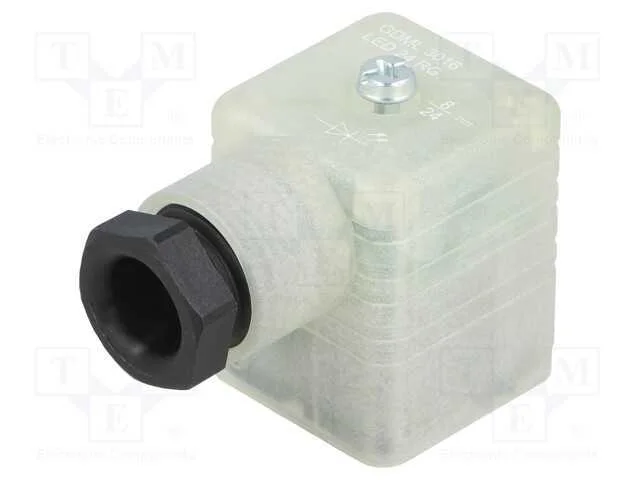 Conector: de V&aacute;lvulas, Ficha, Formato A, 18mm, F&ecirc;mea, Pin: 4, 1,5mm2