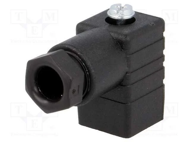 Conector: de v&aacute;lvulas, ficha, formato C, 8mm, f&ecirc;m.