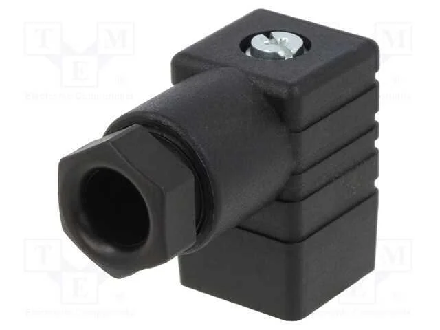 Conector: de V&aacute;lvulas, Ficha, Formato C, 8mm, F&ecirc;mea, Pin: 4, 0,75mm2