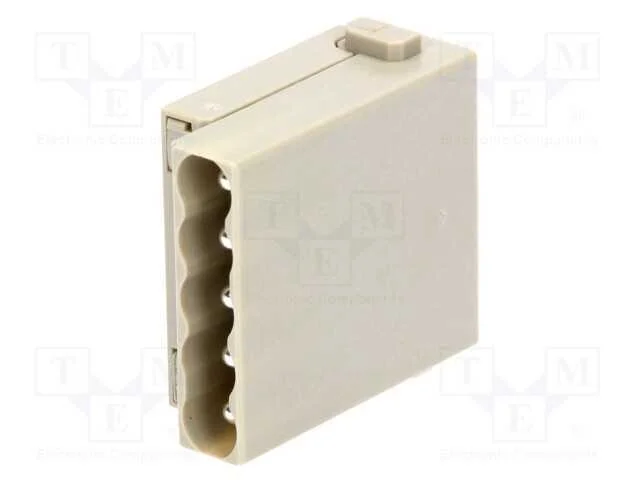 Conector: HDC, m&oacute;dulo, macho, Han-Modular, PIN: 5.