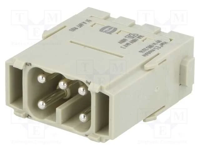 Conector: Retangulares, M&oacute;dulo, Macho, Han Modular Es, Pin: 5, 16a