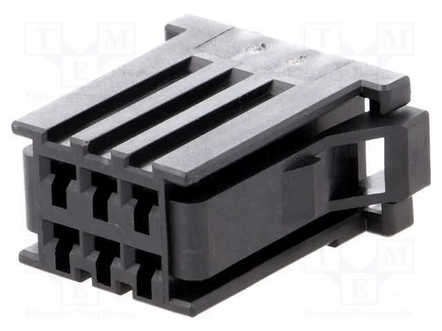 Ficha, Fio-Placa, F&ecirc;mea, Dynamic D-3100d, 3,81mm, Pin: 6, 250v, 10a
