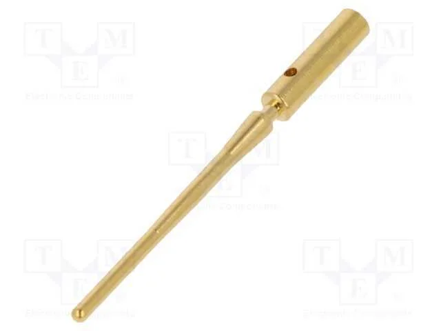 Contacto, Macho, Dourado, 0,13&divide;0,25mm2, Cerrar, com Cabo