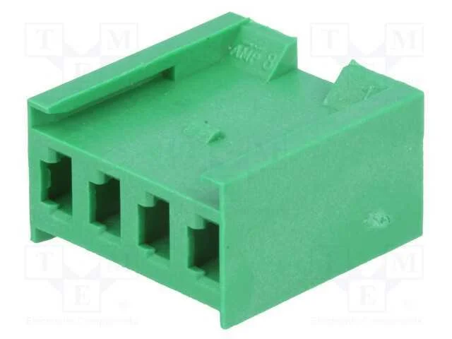 Ficha, Fio-Placa, F&ecirc;mea, Ampmodu Mod I, 3,96mm, Pin: 4, com Cabo