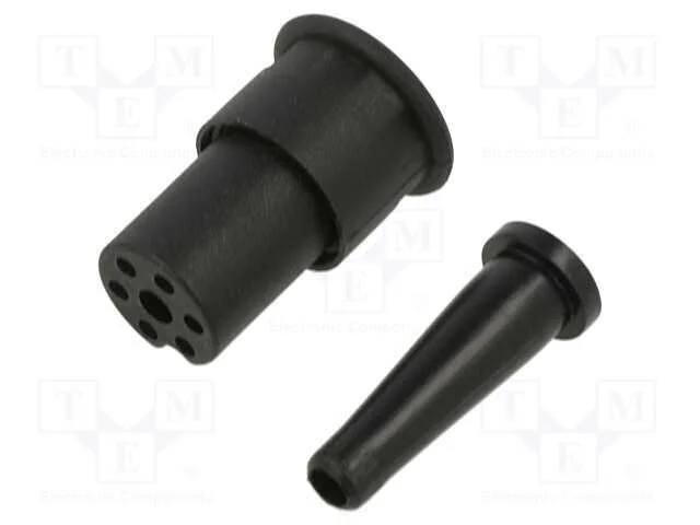Conector: redondos, ficha, f&ecirc;mea, PIN: 6, com cab.