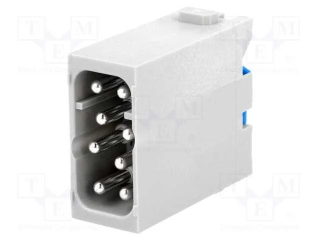 Conector: HDC, m&oacute;dulo, macho, Han-Modular, PIN: 8.