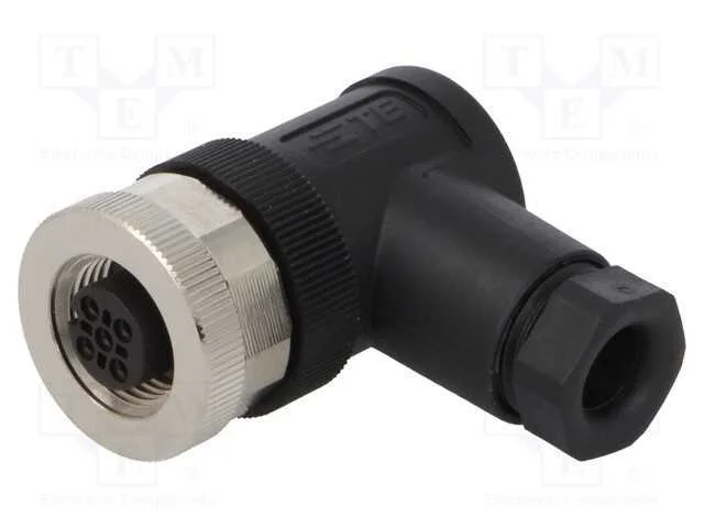 Ficha, M12, Pin: 4, F&ecirc;mea, C&oacute;digo A-Devicenet / Canopen, com Cabo
