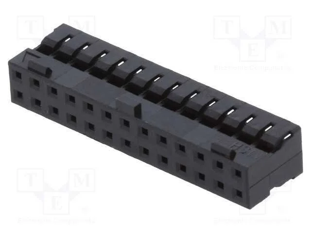 2mm Mgrid Wtb Rec Crp Hsg Pbt Blk 26ckt