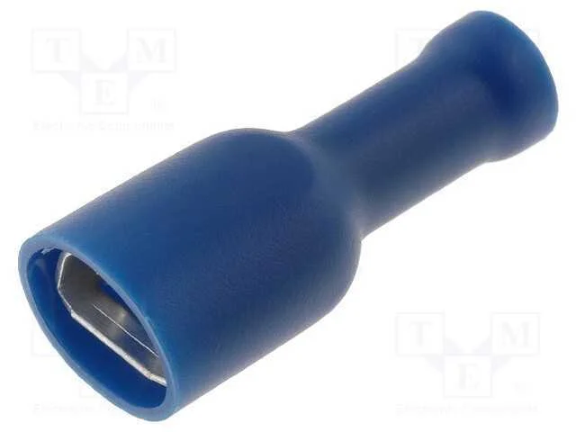 Conetor: Plano, 6,3mm, 0,8mm, Macho, 1,5&divide;2,5mm2, Cerrar, com Cabo